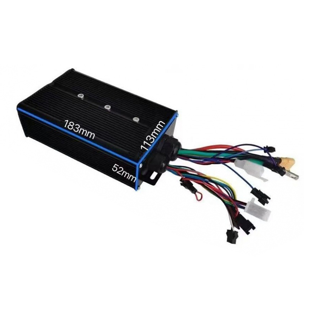 Sine Wave Controller 48V 72V 80A - 3000W 電動自転車ブラシレスモーターコントローラー 48V-72V 60A/80A デュアルモード 18