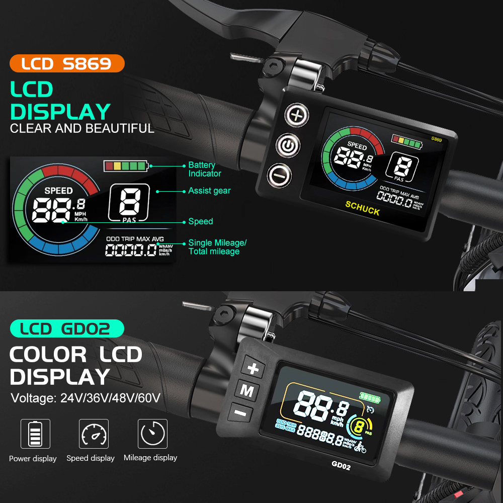 電動自転車ファットコンバージョンキット 48V1500W 2 - 72V 5000W Hub Motor Kit のレビューと価格