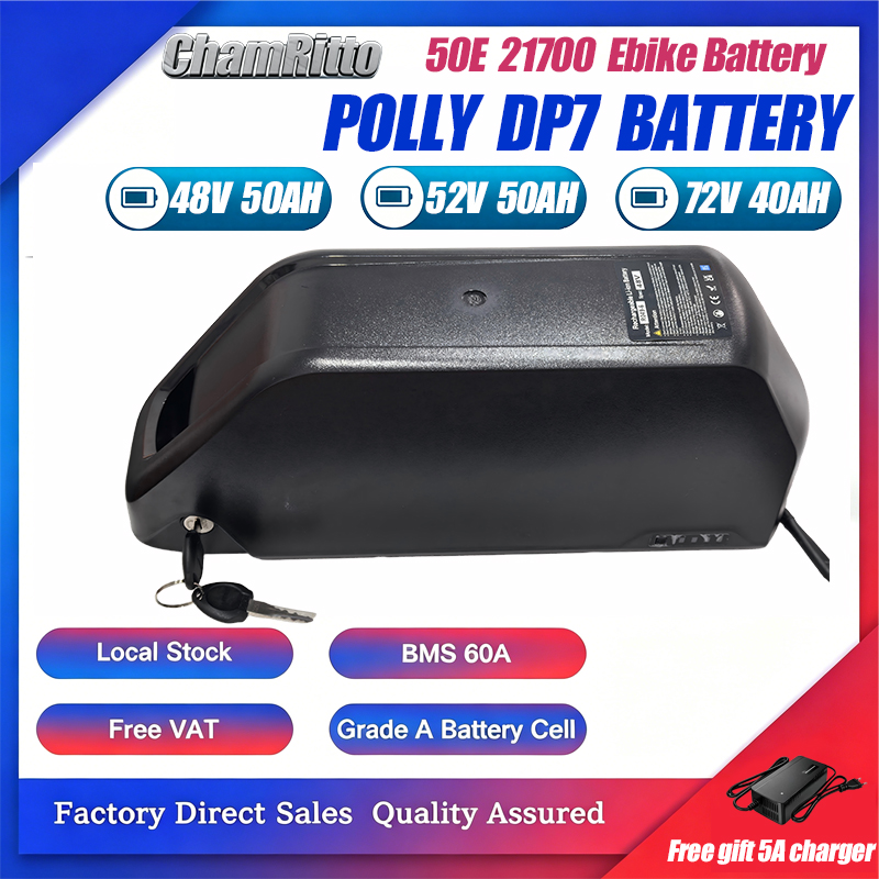 海龍電動自転車バッテリー 52v 36v 48v 60v 7 - Ebike Battery 48V 20Ah Hailong のレビューと価格