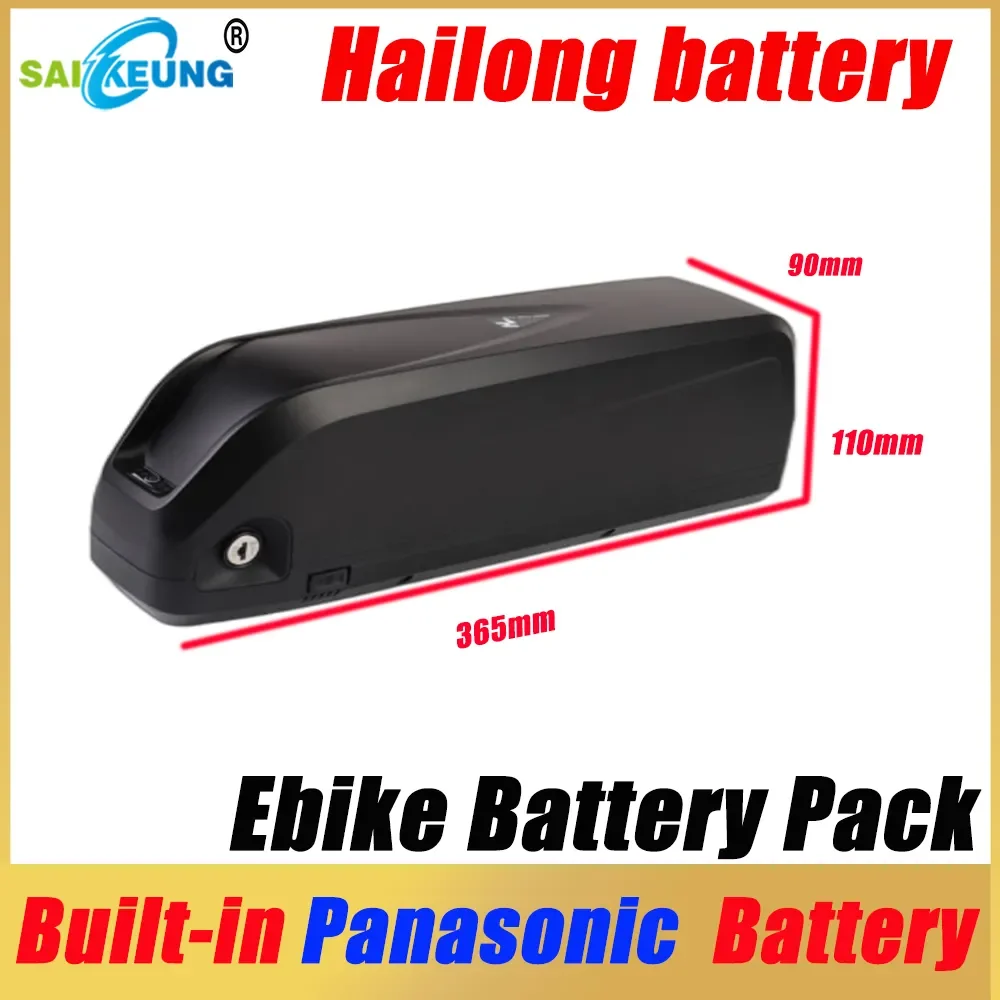 オリジナル48V 52V 20AH 60V電動自転車バッテリ - Ebike Battery 48V 20Ah Hailong のレビューと価格